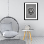 Abstract Sacred Geometry Drawing - Image 3